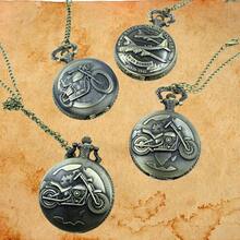 Reloj de Bolsillo Militar Moto - Bronce - Ver 7