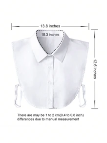 Fake Collar Detachable Dickey Collar Blouse Half Shirts Peter Pan Faux False Collar For Women & Girls Favors Accessories Women - Multicolor - View 4