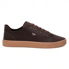 Men's Casual Sneakers - 咖啡棕 - 查看 3