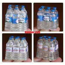 5件/10件/20件 1：12树脂迷你仿真矿泉水瓶模型 - 娃娃屋微型礼物玩具-装饰配件和饰品（款式随机） - 彩色 - 查看 6