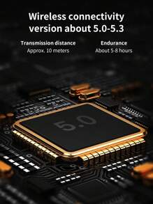 G66 Portable Square Headset Vintage Wind Wireless Bluetooth 5.3 Headset Heavy Woofer-Silver - Silver - View 12