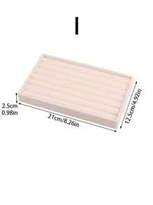 9pcs/Set Stackable Jewelry Tray, Jewelry Dish, Desktop Storage Box, Elegant Portable Stacking Jewelry Rack, Suitable For Earrings, Necklaces, Rings, Bracelets, Pendants, Lipsticks, Pearls, Brooches, Bedroom Accessory Back To School