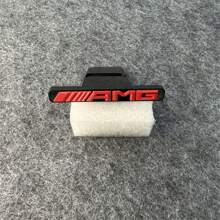 Adecuado para Mercedes-Benz modelo GT Emblema de parrilla, logotipo pequeño de parrilla AMG, etiqueta adhesiva para parrilla de coche, modificación de hebilla - Multicolor - Ver 7