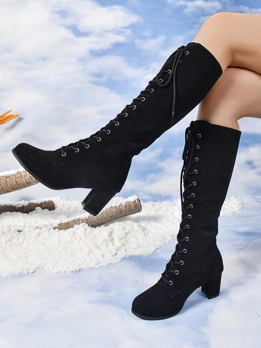 Fall/Winter 2025 Women's Fashionable High Heel Tall Boots, Multi-Wear Quality Ankle Boots