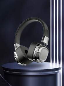 G66 Portable Square Headset Vintage Wind Wireless Bluetooth 5.3 Headset Heavy Woofer-Silver - Silver - View 10