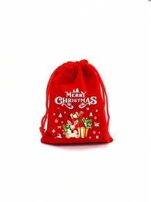 10 件/套圣诞节和万圣节大号红色天鹅绒礼品袋（带抽绳装饰）、圣诞装饰、生日装饰、秋季装饰、婚礼盒/礼品、圣诞礼物、礼品盒、南瓜、杯子配件；生日礼物、牛皮纸袋、一岁生日、圣诞节、圣诞礼物、圣诞礼品袋、大号圣诞盒、粉色圣诞包装纸、小号礼品盒