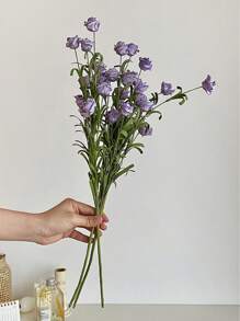 1 pièce/3 pièces Fleur artificielle d'imitation de rose, décoration d'intérieur, Saint-Valentin, cadeau