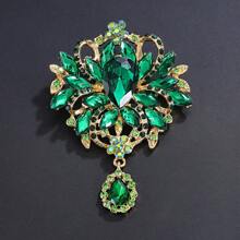 1 件优雅复古风格女士胸针，9 种颜色可选，适合外套、派对、周年纪念、礼物 - 宮廷風格 - 查看 23