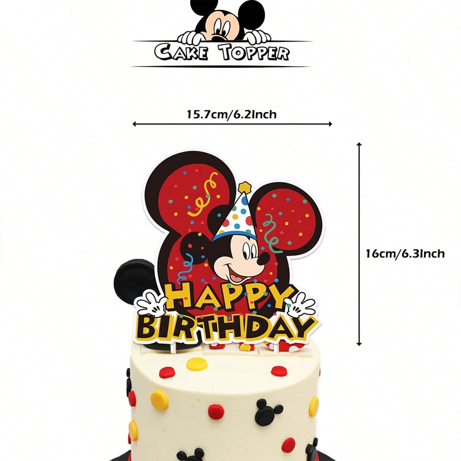 Disney Mickey Mouse Themed Birthday Party Decorations, Including