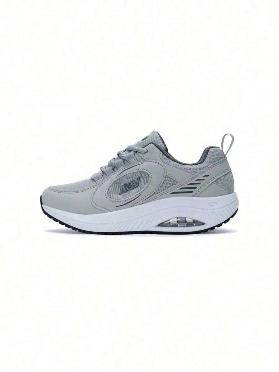 Women's Comfortable Arch Support Shoes, Comfortable Walking Shoes, Fashion Breathable Tennis Sneakers - Grey - View 1