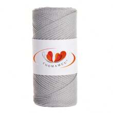 2mm Hollow  Yarn, Japanese Style Linen Round Rope For Crocheting & Weaving, Bag Making