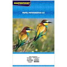 130g A3 Glossy White Glossy Photo Adhesive Paper With 20 Masterprint Sheets - 白色 - 查看 1