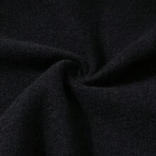 Under Armour 男式黑色保暖防风连帽夹克，休闲运动外套 - 黑色 - 查看 4