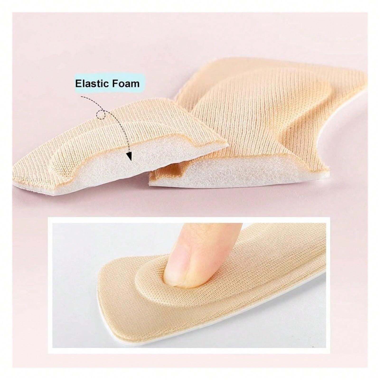 8 Pcs Heel Pads For Too Big Shoes SelfAdhesive Heel Protectors Heel