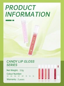 4U2 Lip Gloss Serum Tint Oil, Color: 01, Suitable For Lip Makeup - 01 EVERYDAY NUDE - View 8