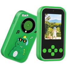 Juguete de teléfono inteligente para niños, regalos para niños y niñas de 3 a 10+ años, juguetes para Navidad y cumpleaños, teléfono de juguete con pantalla de 2.4", cámara dual, juegos, reloj despertador, luces intermitentes y reproductor de música