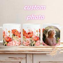 1 pieza, 11 onzas, plantilla de taza personalizada con 2 fotografías, envoltura de taza con fotos con 3 marcos, envoltura de taza con imágenes en png para diseño de sublimación, regalo de última hora, regalos de cumpleaños, regalos festivos, regalos de Acción de Gracias, regalos de Navidad, regalos de Halloween - multicolor - Ver 5