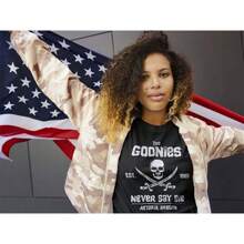 Goonies Unisex Adult Never Say Die T-Shirt (Black) - Black - View 1