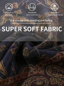 1 chiếc khăn quàng cổ nữ, băng đô tua rua phong cách Bohemian, khăn trùm đầu họa tiết Paisley cổ điển thời trang, khăn choàng chống nắng thanh lịch, thích hợp cho sử dụng hàng ngày và làm quà tặng ngày lễ. - Ái Thanh - Xem 7
