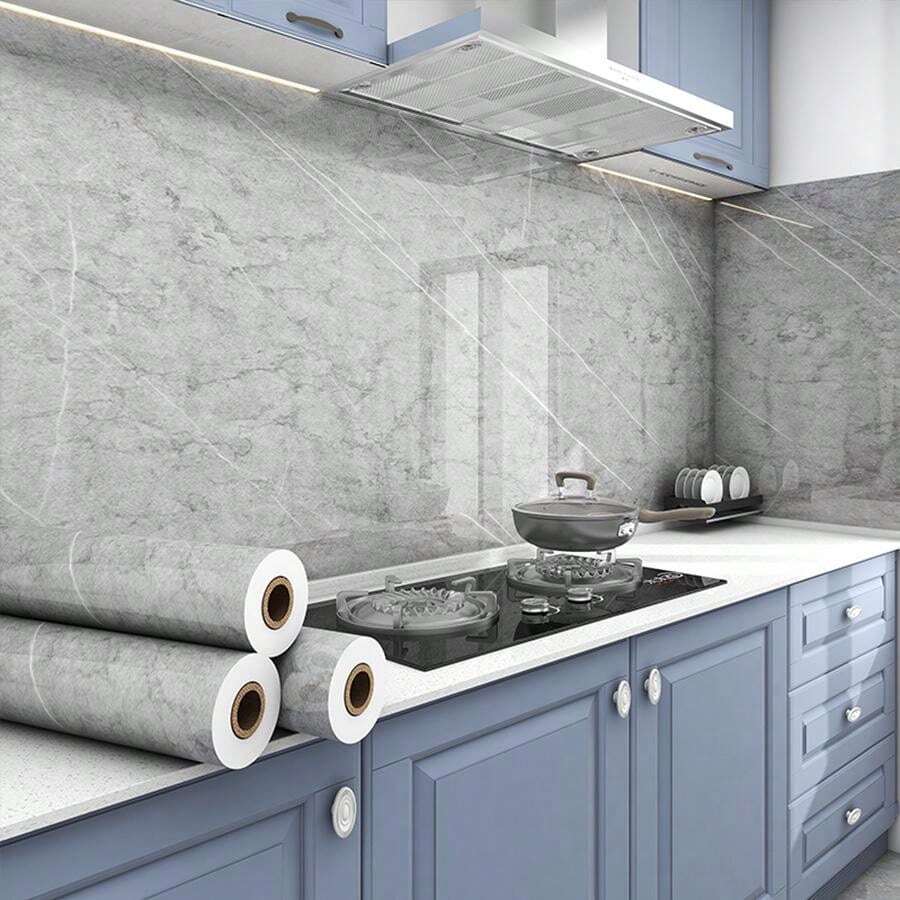 Extra Thick Kitchen AntiOil Sticker, SelfAdhesive, Waterproof, Heat