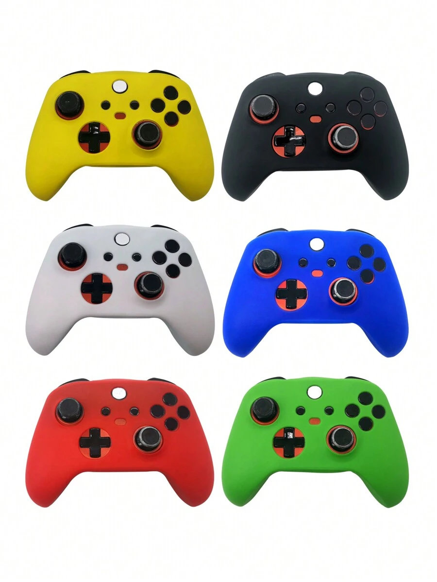 1 pièce Coque de protection en silicone pour manette Xbox Series S et X, anti-poussière, anti-transpiration et anti-rayures