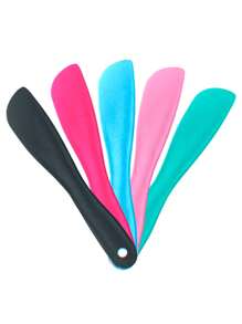 03 UNITS Professional Multipurpose Hairdressing Spatula For Applying Creams, Pomades And Mixtures - Multicolor - View 1
