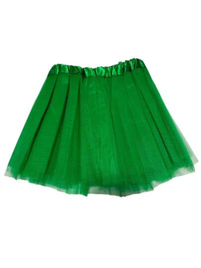 Falda Tul Niña de 3 Capas UNITALLA (3 a 12 años) para Ballet, Danza, Halloween, Fiesta. Cosplay. tela de Malla transpirable Infantil, Niñas Pequeñas para Vestir Casual