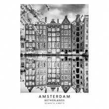 1 minimalistisches Schwarz-Weiß Reiseposter mit Sehenswürdigkeiten aus Paris, London und Rom, Wandbild-Muster, Wohndekoration Geschenk, rahmenlos auf reiner Leinwand - Verschiedenfarbig - Übersicht 37