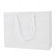 Bolsas de papel kraft con asas, bolsas de embalaje de regalo, bolsas de papel para tarjetas, Navidad