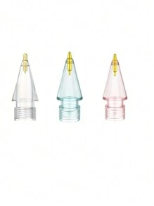 3 包尖头替换笔尖兼容 Apple Pencil 1 代和 2 代、Apple Pencil 1 代、笔尖兼容 Apple Pencil USB-C Apple Pencil iPad Pro Pencil 1 代和 2 代 - 彩色 - 查看 1