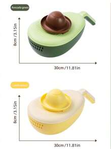 Slicer, Home Vegetable Slicer, Slicer, Scraper, Slicer, Potato Slice, Kitchen Utensil, Slicer, And Vegetable Cleaning Board - Multicolor - View 2