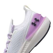 Under Armour Running Shoes Women's Shoes Breathable And Comfortable Training Shoes Low-Top Sports Shoes 3027777-100 - White/Purple - View 7