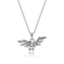 Silver Bat Necklace Silver Stainless Steel Women's Luxury Mini Thin Chain - 45公分 - 查看 1