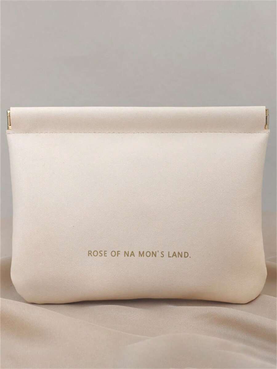 1pc Customizable Cable Organizer Bag With AutoClose, Holds Earphones