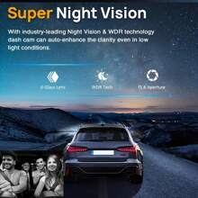 3.16英寸便携式摄像机行车记录仪 双镜头高清1080P广角夜视行车记录仪 行车记录仪 - 彩色 - 查看 6