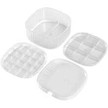 Jewelry And Costume Jewelry Holder Acrylic Box With Double And Triple Layer - LUNALU - 3 個分區 - 查看 2