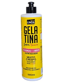 Gran Cosmetica Hair Gelatin Kit 3 Units For Curly, Wavy And Frizzy Hair Super Definition Fixation And Volumization - Bộ 3 Định nghĩa, cố định và tạo độ phồng cho tóc bằng Gelatin - Xem 4