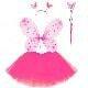 Conjunto 4pç Tule Liso PINK