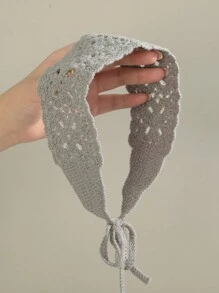 1 Băng đô ren cầu vồng ngọt ngào và cá nhân hóa, Phụ kiện phong cách INS mùa xuân/hè, Khăn xếp hoa phong cách đồng quê, Băng đô thủ công cổ điển của Pháp, Khăn trùm đầu móc hoa cúc dễ thương cho các buổi đi chơi của bé gái, Băng đô ngày lễ tình nhân, Phụ kiện tóc thu đông cho phụ nữ khi đi nghỉ, Khăn quàng cổ thanh lịch cho phụ nữ, Khăn trùm đầu mềm mại cho phụ nữ - Hồng - Xem 15