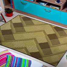Sisal Rug 2.00 X 2.50 Living Room Bedroom Modern 100% Non-Slip Hotel - S-621-Thuốc lá - Xem 1