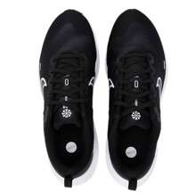 Nike Zapatillas de running Downshifter 12 para hombre, zapatos deportivos casuales, se recomienda solicitar media talla talla grande grande - Negro/Blanco/Oro Platino/Ceniza Oscura - Ver 9