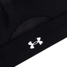 Under Armour Black Sports Bra For Women, Cycling, Fitness, Yoga Training Vest, Style No. 1373858-001