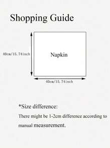 2/6/12 件现代格子餐巾，抗皱面料鸡尾酒餐巾，适用于酒店、餐厅、家庭、派对、宴会 - 卡其色 - 查看 5
