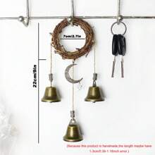 1PC Witch Bells Protection Door Hanger Hanging Witch Wiccan Decor Tree Wind Chimes Wiccan Decor Witchcraft Supplies Witches Bells For Door For Protection - Witch Bells - View 16