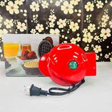Waflera Eléctrica Para Waffles - Rojo - Ver 3