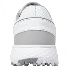 Fashionable Outdoor Sports Men's Golf Shoes With Nail Free Straps And Waterproof Men's Sports Golf Specific Sports Shoes - 白色 - 查看 5