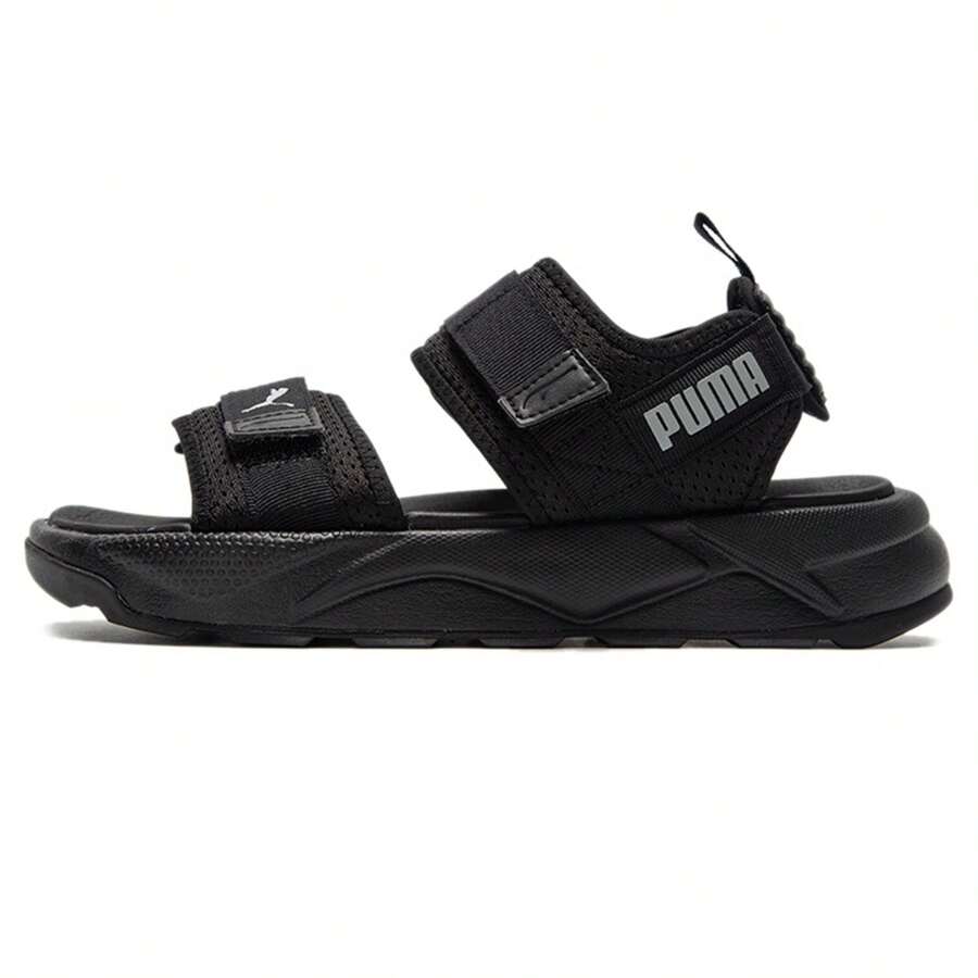 Puma Sandalias para hombre y mujer, zapatos casuales para exteriores, zapatos de playa, sandalias de pareja - Negro - Ver 1