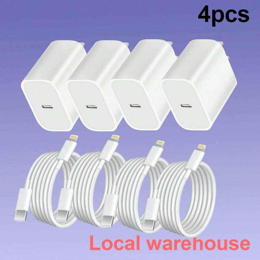 For I Phone Charger Super  IPad Charger  USB C Wall Charger Cable 4ft Compatible With I Phone - Xem 1