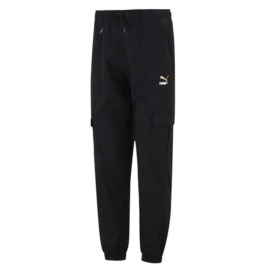 Puma Classics Cargo Pants WV 男士长裤跑步健身训练裤休闲运动裤 款式 536307-51 - 黑色 - 查看 1