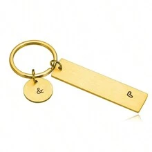 Personalized Couple Keychain, Customized Keychain Gift For Boyfriend/Girlfriend, Husband/Wife, Couple Keychain, Couple Gift - Multicolor - View 9